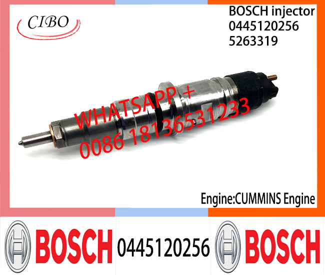 BOSCH 0445120256 5263319 Neutral Fuel Injector Assembly 0445120256 5263319 For CUMMINS