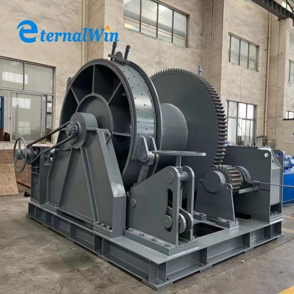 Standard Hydraulic Station Powered Marine Hydraulic Winch Customizable Winch