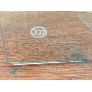 Patterned Toughened Safety Glass Various Thickness Solid Structure Flat Shape