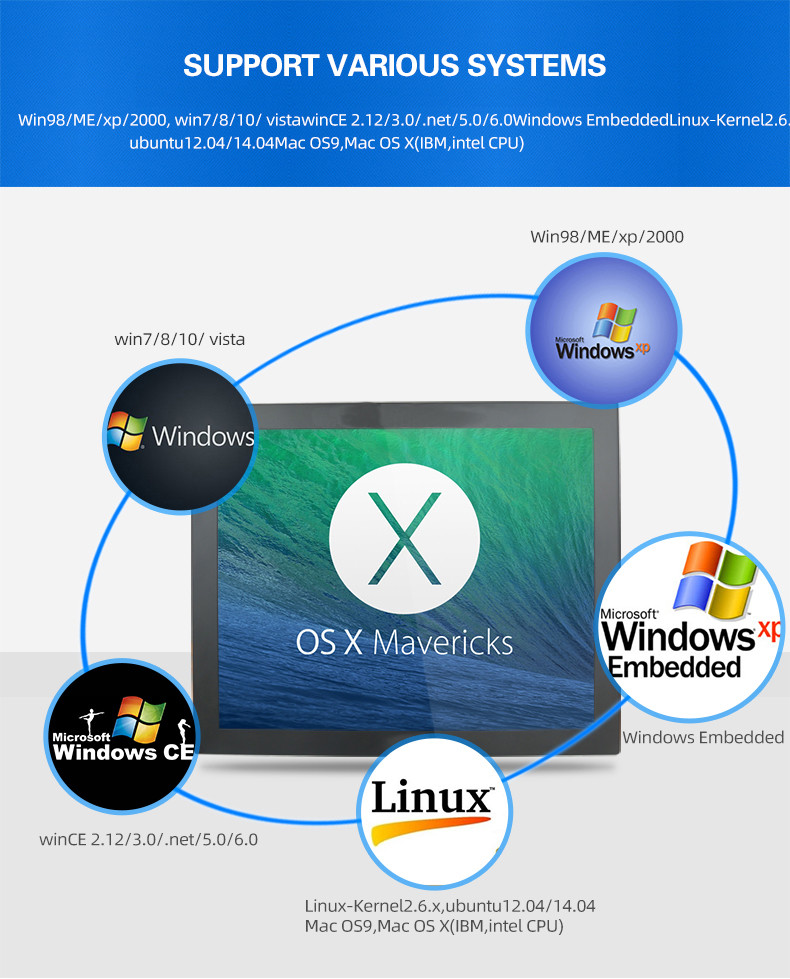 Windows System 8'' Hanging Digital Signage For Commerce