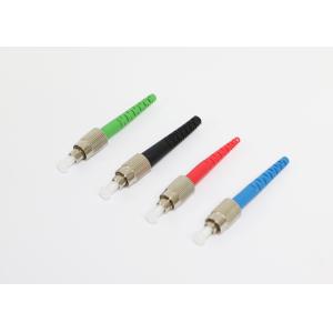 Black And Red Boot MM Multimode Fiber Connectors With Duplex Clip