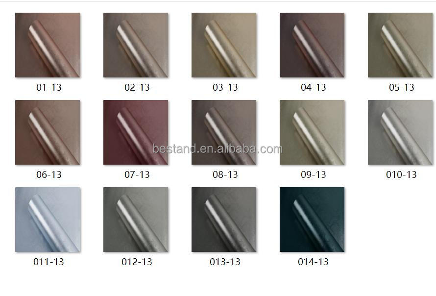 60cm*2m Luxury Metallic Wallpaper Copper Removable Vinyl Wallpaper Furniture Sticker