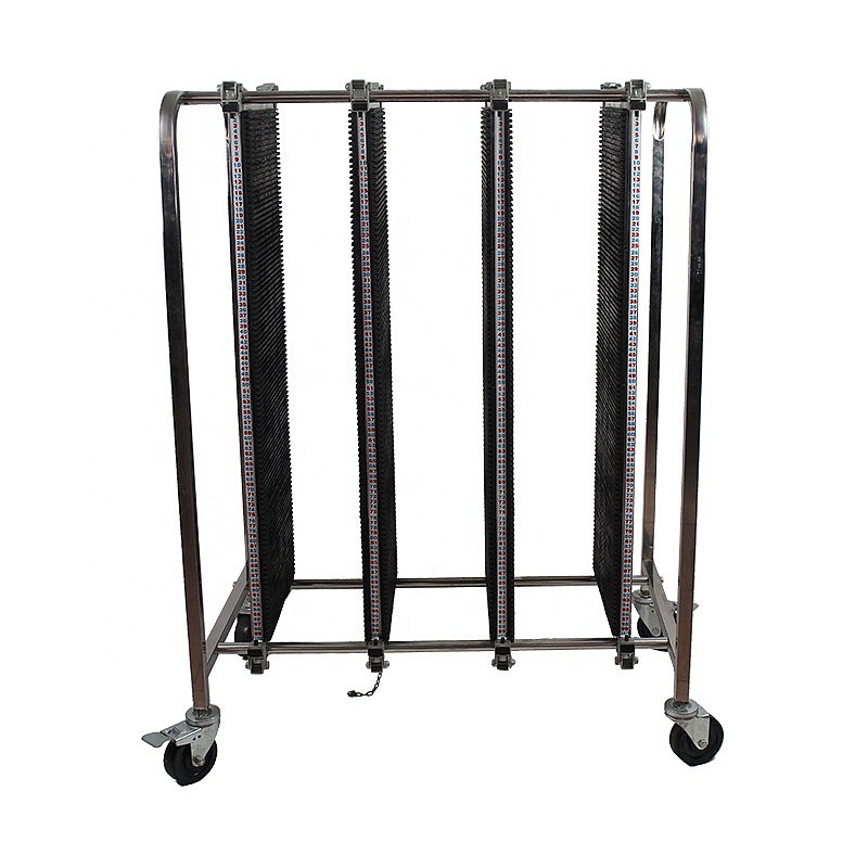 Handle Adjustable ESD PCB SMT Storage Trolley Eletronic Antistatic Reel Storage Cart
