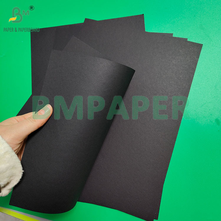 400gsm Black Cardboard Liner Sheet For Making Gift Boxes 70*100CM