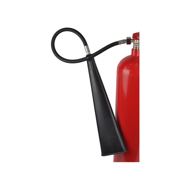 RED CO2 Fire Extinguisher Carbon 20kg Wheeled Gross Weight 38kg