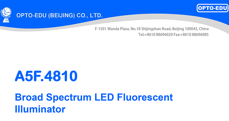 OPTO-EDU A5F.4810 Broad Spectrum LED Fluorescent Illuminator