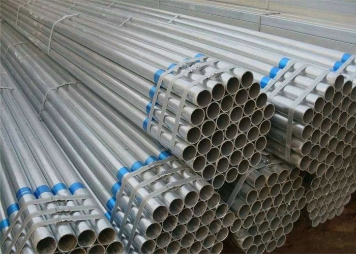 8 Inch Hot Dip Galvanized Tube , Sch 80 Galvanized Steel Pipe Square Shape Q215A Material