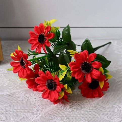 Durable Artificial Flowers Long-Lasting And Beautiful Daisy Plastic Flowers With