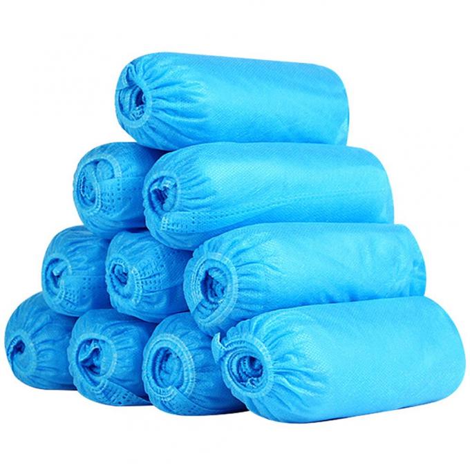 Disposable Non Woven Boot Cover Non Slip Booties Coverings 2
