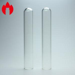 Borosilicate Glass Test Tubes Customized Size Clear Color ISO Certificated