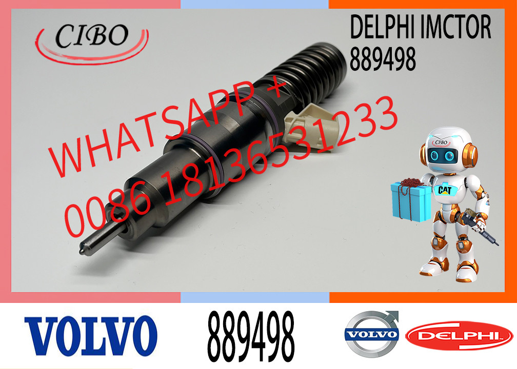 New Diesel Fuel Injector 22012829 BEBE4L13001 21714948 889498 22012829 For VO-LVO D16