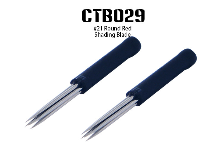 Lip Permanent Makeup Needles Microblading Needles Round Black 7 Pin