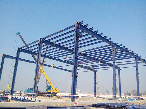 Quick Installation Light Gauge Steel Construction For Commercial And Industrial Purposes