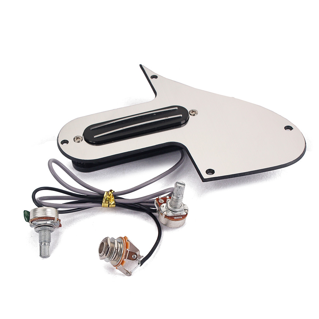 Standard Mandolin Electric Pickup With Volume Plate Guard 3 Prewired Banjo Accessories