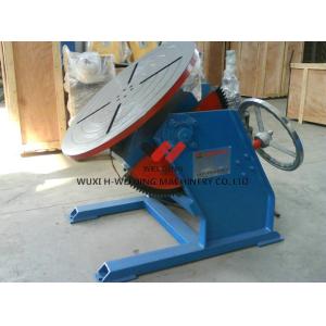 5000kg Height Adjustable Pipe Welding Positioners Manual With Fixed Tilting