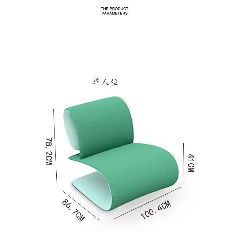 Modern Creative Hotel Lobby Furniture Reception Terrace Sofa And Chair Set