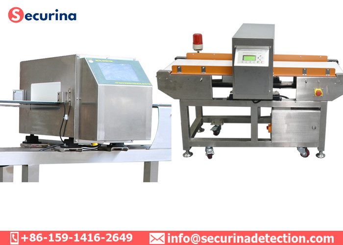 Belt Conveyor Food Grade Metal Detectors Waterproof For Food Detection Industry