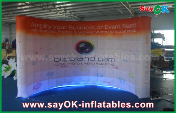 Wedding Photo Booth Hire Customized Led Air Wall Inflatable Photo Booth Lighting