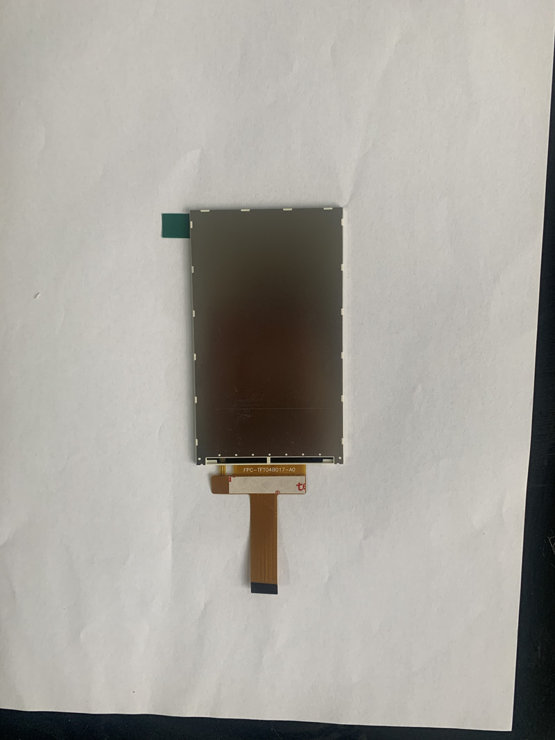 3.97 Inch TFT LCD Display 480x800 IPS 350nits Brightness 20pin 2-Lanes MIPI Interface