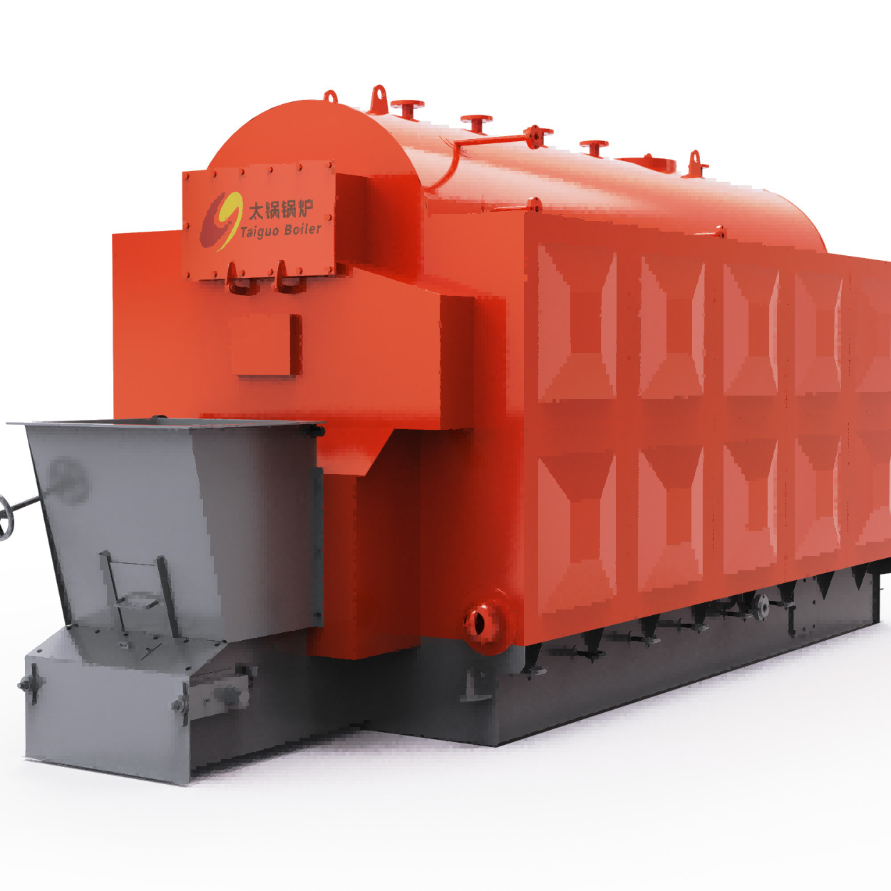 Horizontal Chain Grate Biomass Steam Boiler Safe And Stable Fully Automated