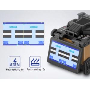 Fiber Optic Fusion Splicing Machine 6 Motors Core Alignment Optical Fiber FTTH