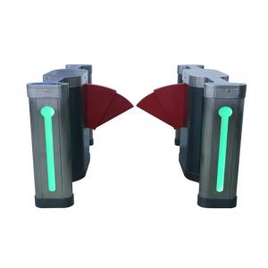 China Emergency Interface Flap Barrier Turnstile telescopic Wing 440mm Flap on sale