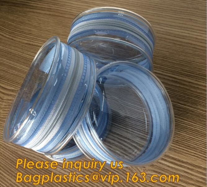 Plastic Bag OEM Custom PVC Loop Handle Image Printed Plastic Shopping Bag,Promotional Clear Waterproof Plastic Cosmetic