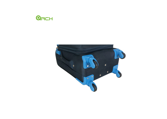 Tapestry Trolley Travel Luggage Bag with Printing Front Panel