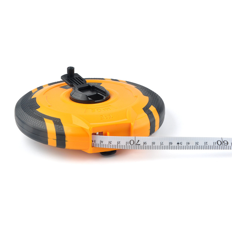 Wintape Water Proof Industrial Grade 50m Long-Distance Survey tool for measuring Triple Speed Nylon Coated Tape Measure