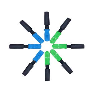 RoHS FCC SC Fast Connector SC UPC SC APC Quick Connector FTTN Fiber Signal