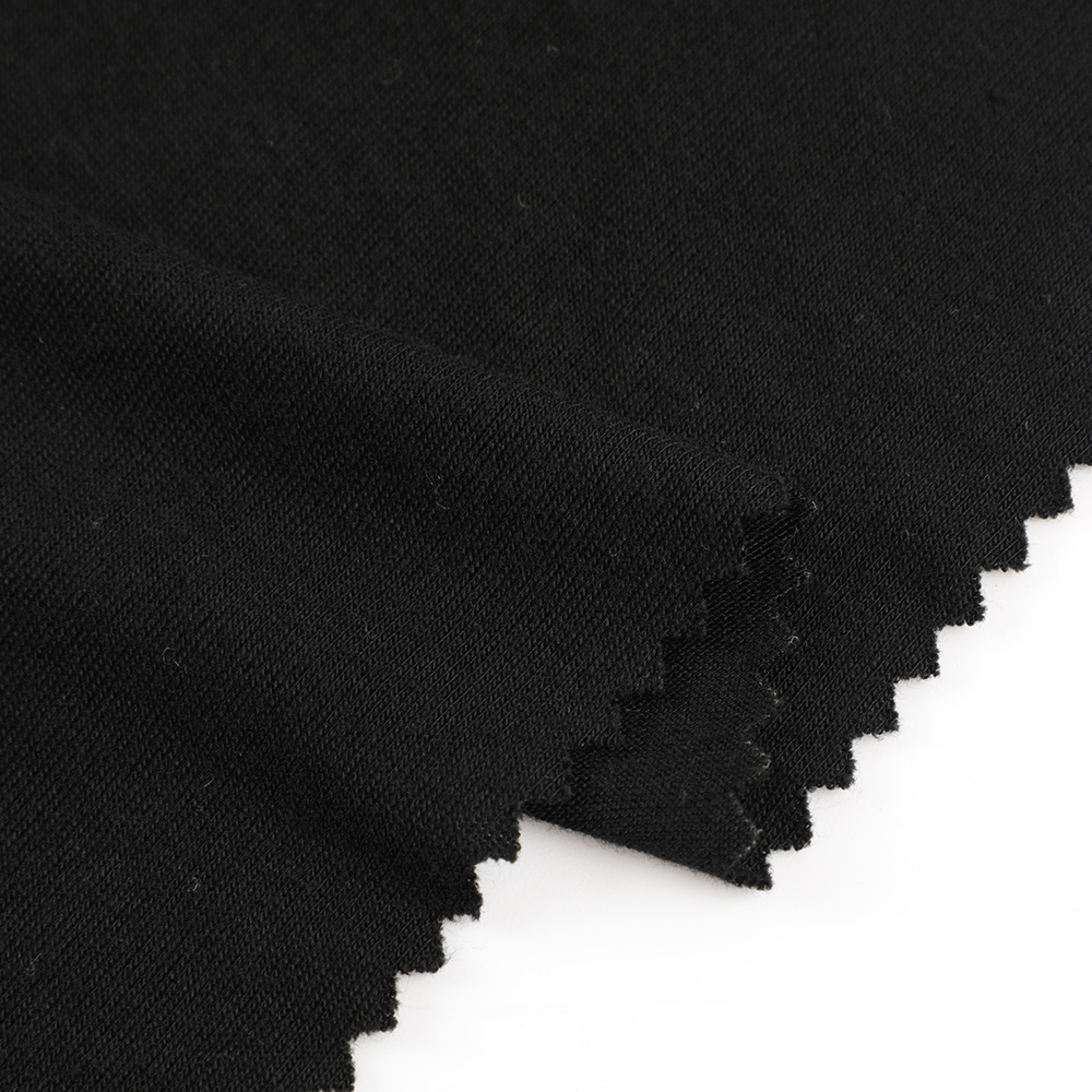 70% Bamboo 30% Organic Cotton Fabric Customized 5% Spandex Jersey Garment Clothes, Bamboo Fiber Viscose Fabric/