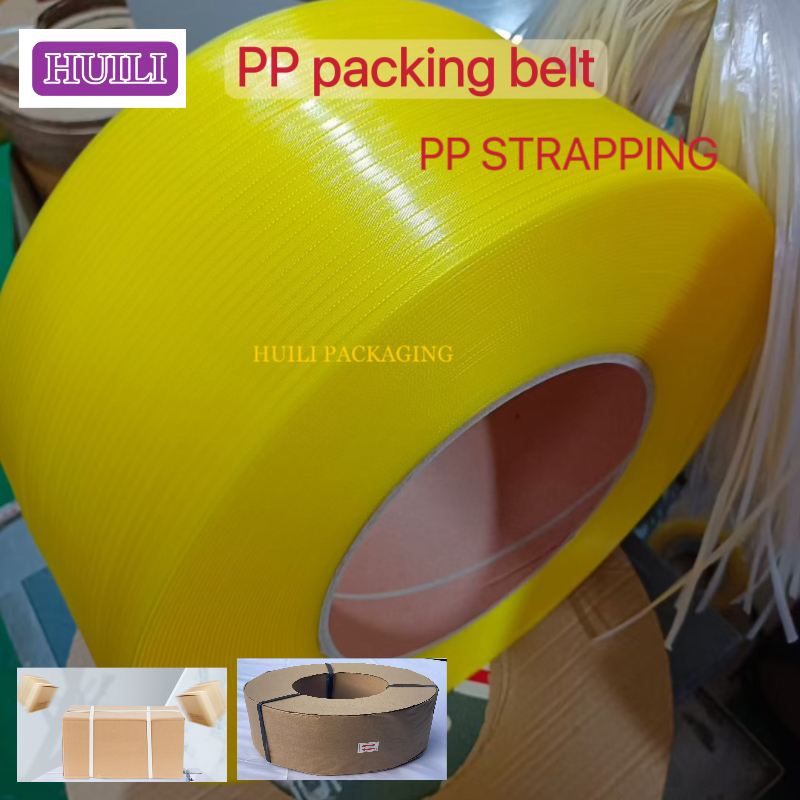 Automatic PP Strapping belt 5-19mm Plastic PP/PET Packaging strap with Automatic