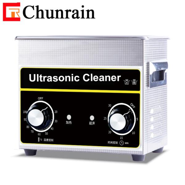 2L Durable Ultrasonic Denture Cleaner, Stainless Steel Mechanical Ultrasonic