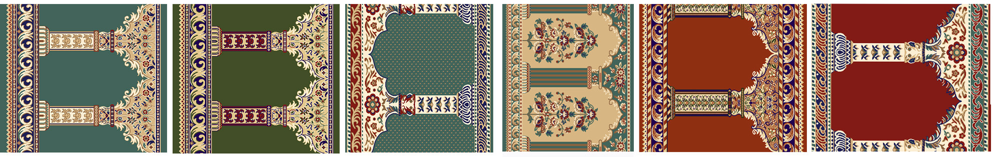 Customized Design Mosque Prayer Rug Musalla Masjid Traditional Musque Carpets