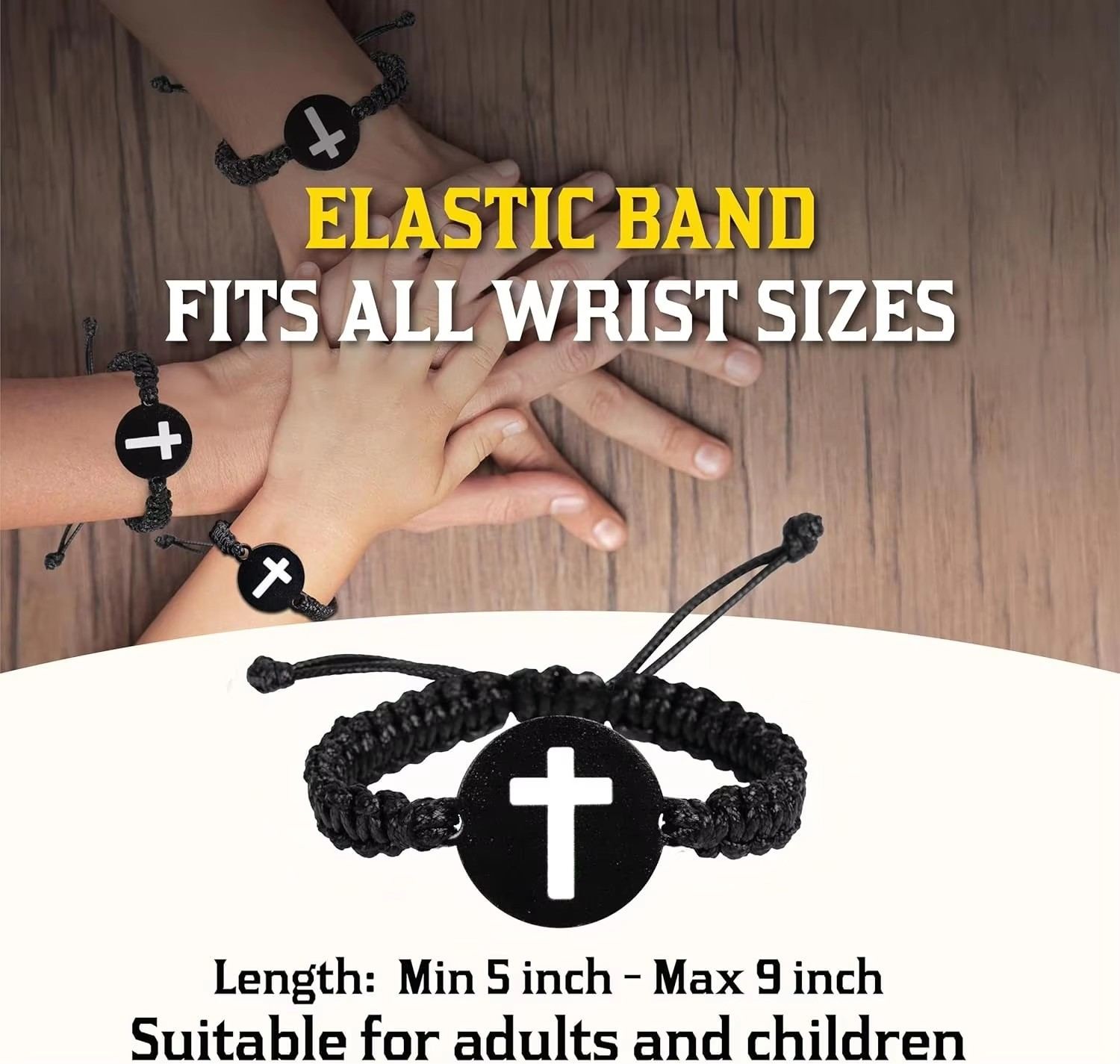 Customized Christian Daily Bible Verse Bracelet Yappy Bracelet Recycled Materials