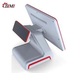 15" Dual Touch Screen POS Solution with Flat Capacitive Screen and Main Screen