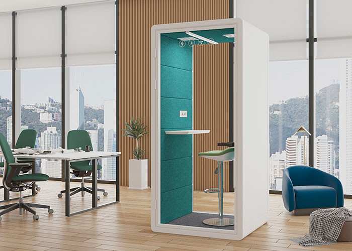 Commerial Business Isolate Noise Comfort And Safety Office Pods