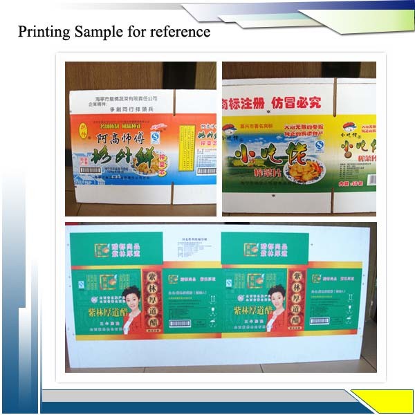 Efficient Cardboard Box Printing Machine Easy Operation L5500*W4500*H2500mm