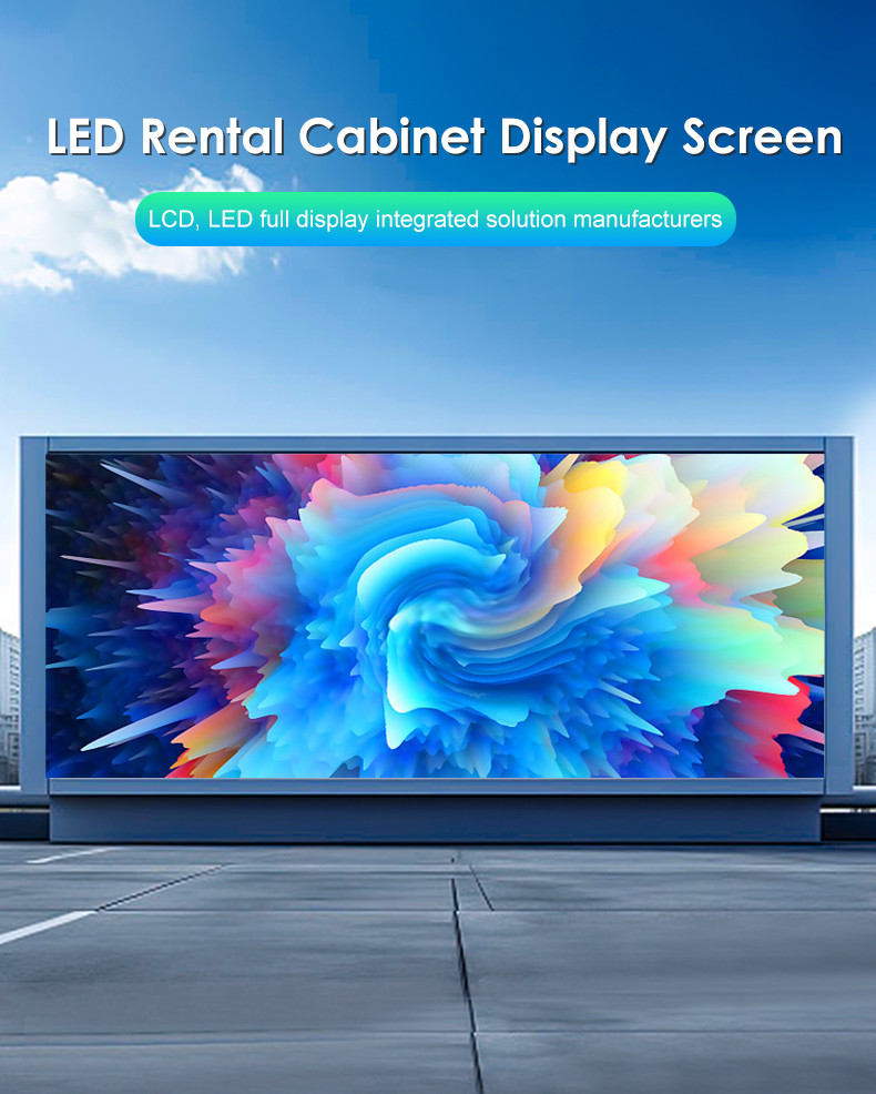 1920Hz Cabinet LED Display P3.91 Modular TV Screen Panels 8000cd/m2 For Concert Halls