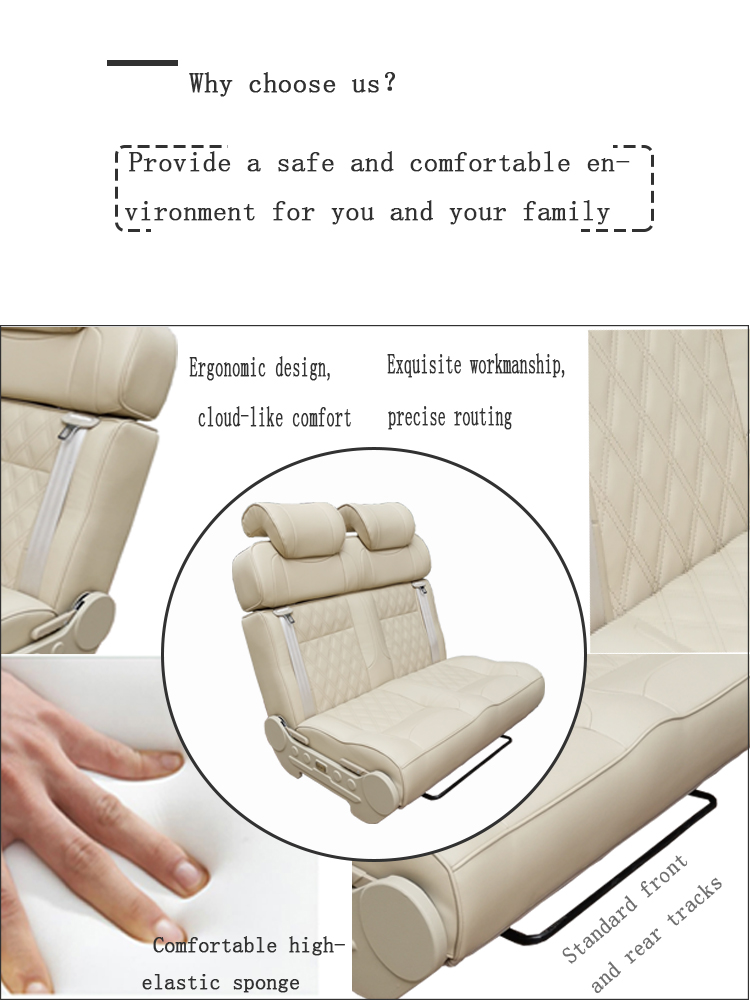 Foldable car seat for caravan motorhome Campervan bed seatvan accessories seats bed rock and roll seat