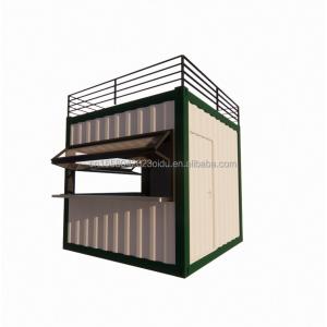 Modern Design Steel Buildings Flat Pack Shipping Prefabricated Sandwich Panel Pre Fab Container Folding Portable Foldable Container House