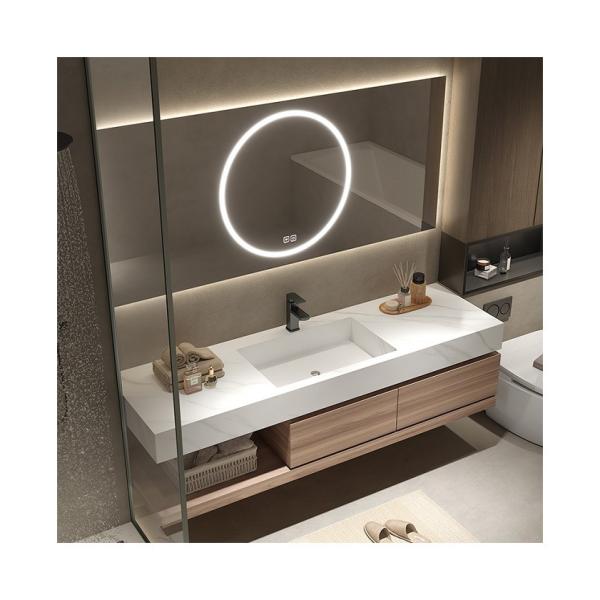 E1 Environment Standard Modern Bathroom Vanity Furniture for Customized