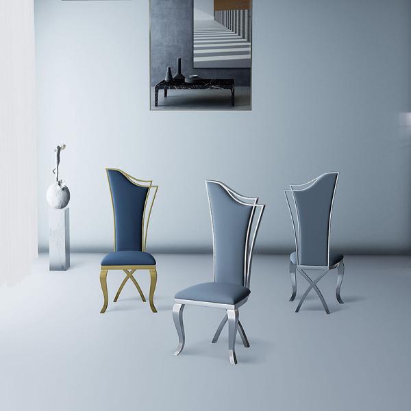 Contemporary High End Velvet Dining Chairs Ballroom Chairs OEM ODM