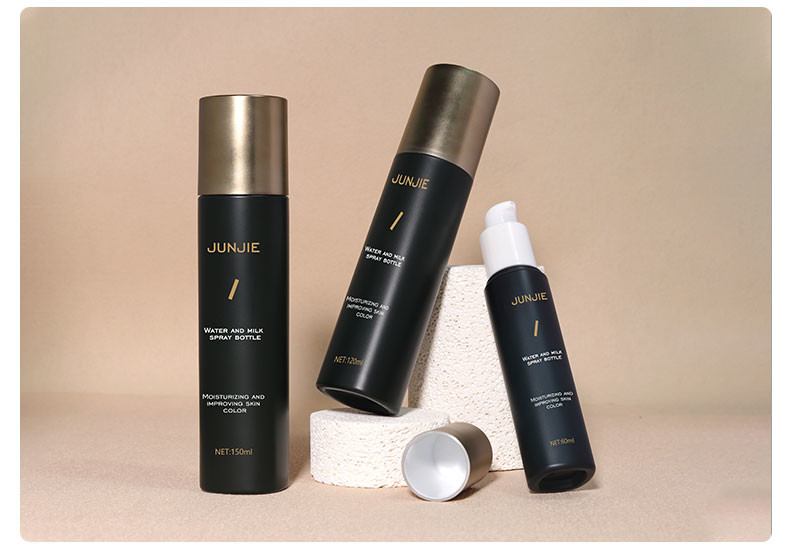 Silk Screen Printing 60ml 120ml 150ml Empty PET Plastic Spray Bottle Toner Body Skincare Fine Mist Cosmetic Bottle