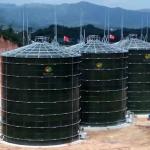 High Efficiency Enamel Assembled Tank Biogas Container For Biogas Digester