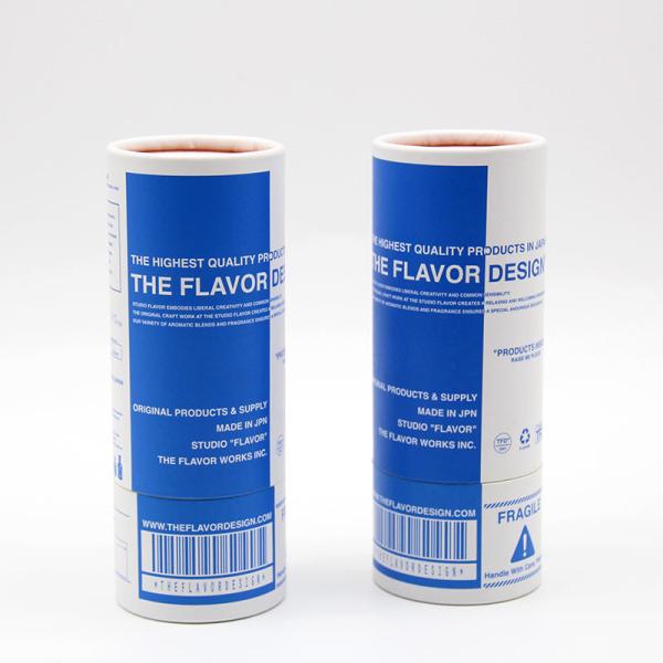 Biodegradable Cardboard Paper Tube Cosmetic Paper Box Packaging Light Weight For