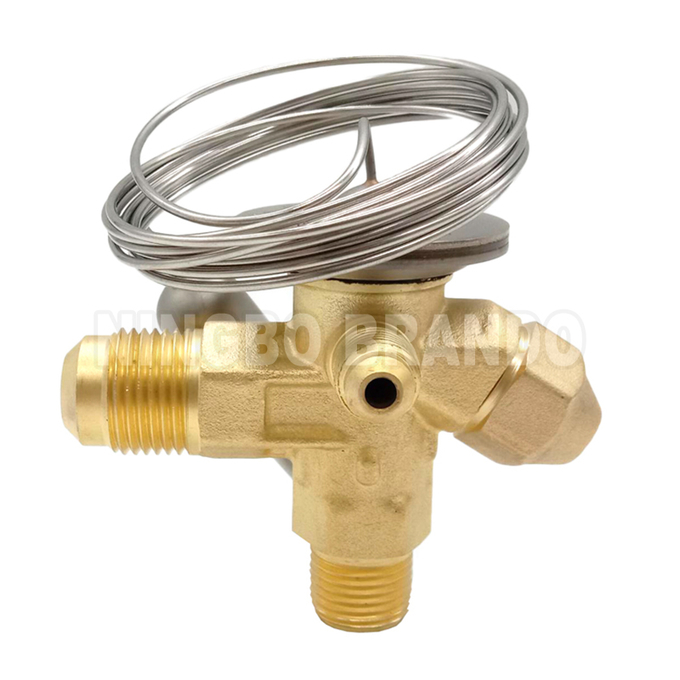 GBC 35s 1 3/8'' Danfoss Type Refrigeration Ball Valve With Access Port 009L7567 4