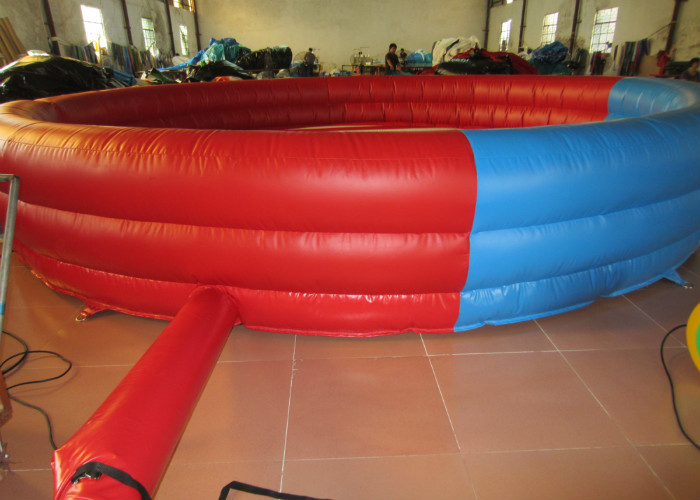 Amusement Park Inflatable Sports Games Round Blow Up Sports Arena Dia.6m Customized