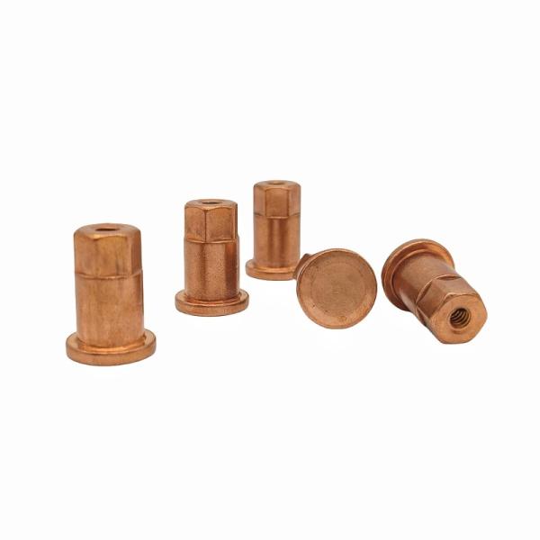 Customized Copper Screw #10-24 American External Hexagon Nut Golf Cart