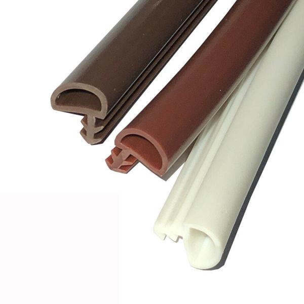 Flexible PVC TPE TPV Weatherstrip Gap Insert Rubber Gasket for Wooden Door